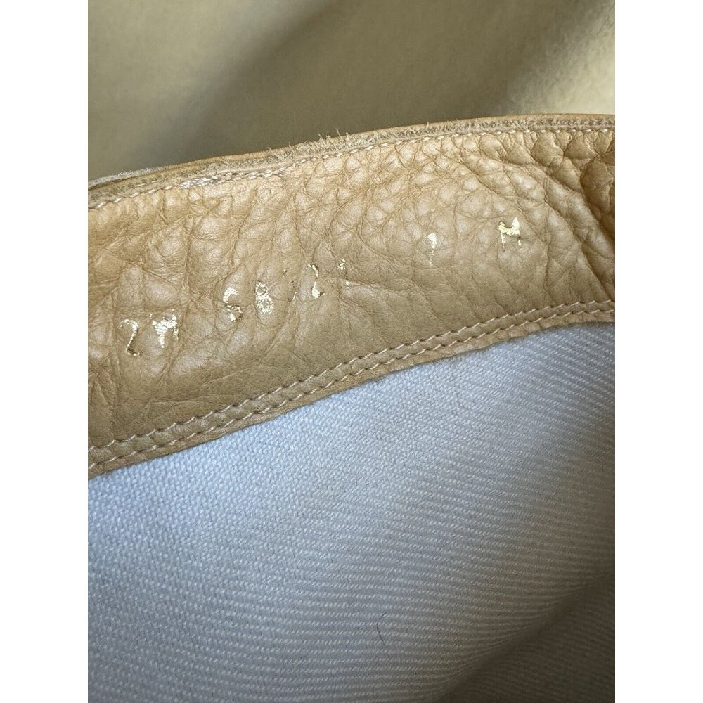 Stuart Weitzman Tan Leather Western Size 7 Heel Boots Turquoise - Picture 9 of 10